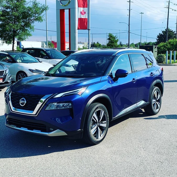 ظهور نيسان اكس تريل 2021 على أرض الواقع