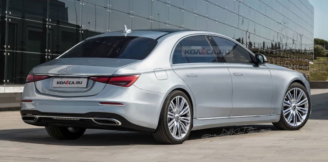 مرسيدس اس كلاس 2021 تظهر بأوضح تصميم توقعي 5