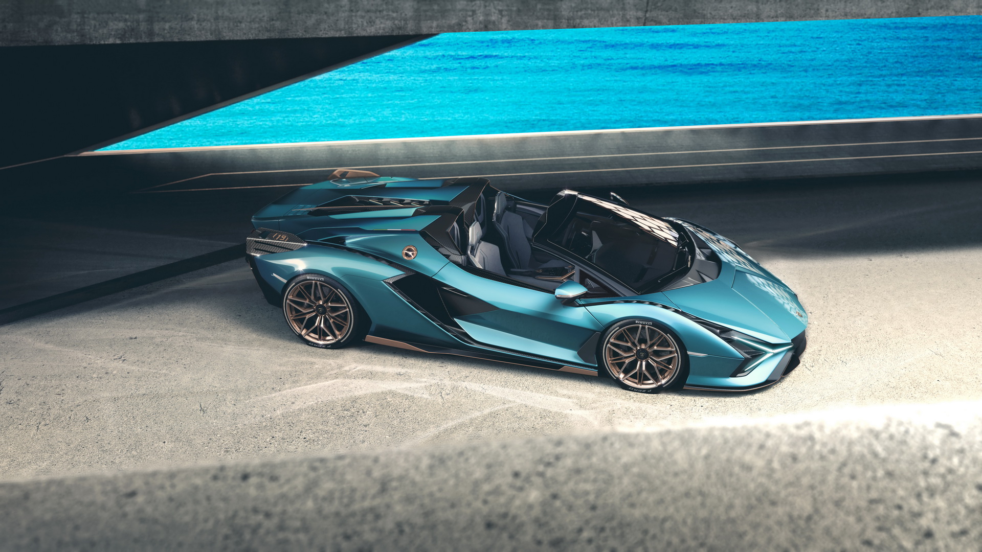 لامبورجيني سيان رودستر: سوبركار هايبرد بيعت كل نسخها قبل تدشينها! 5