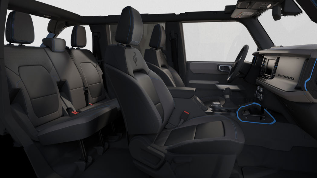 شاهد ألوان داخلية فورد برونكو 2021 11