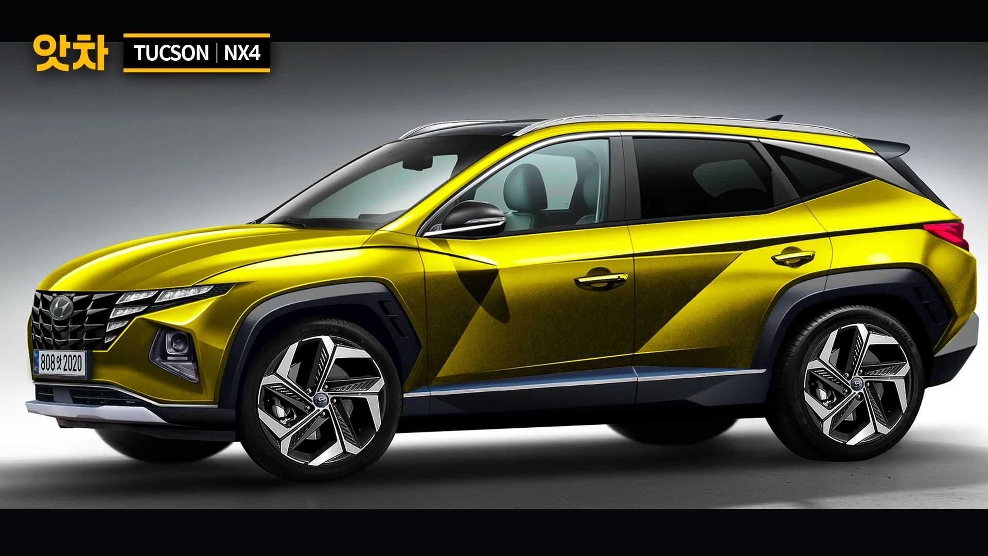 هيونداي توسان 2021 تظهر بأوضح تصميم توقعي هيونداي توسان 2021 تظهر بأوضح تصميم توقعي 23