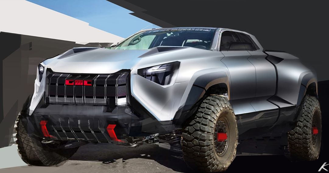 جنرال موتورز تكشف عن تصاميم سيارات بيك أب مستقبلية