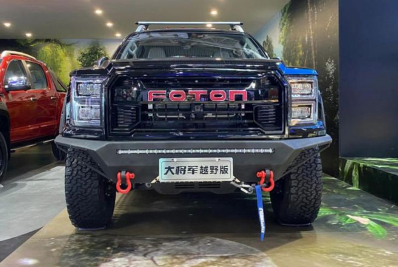 شاهد تدشين بيك اب صينية تشبه فورد F-150 9