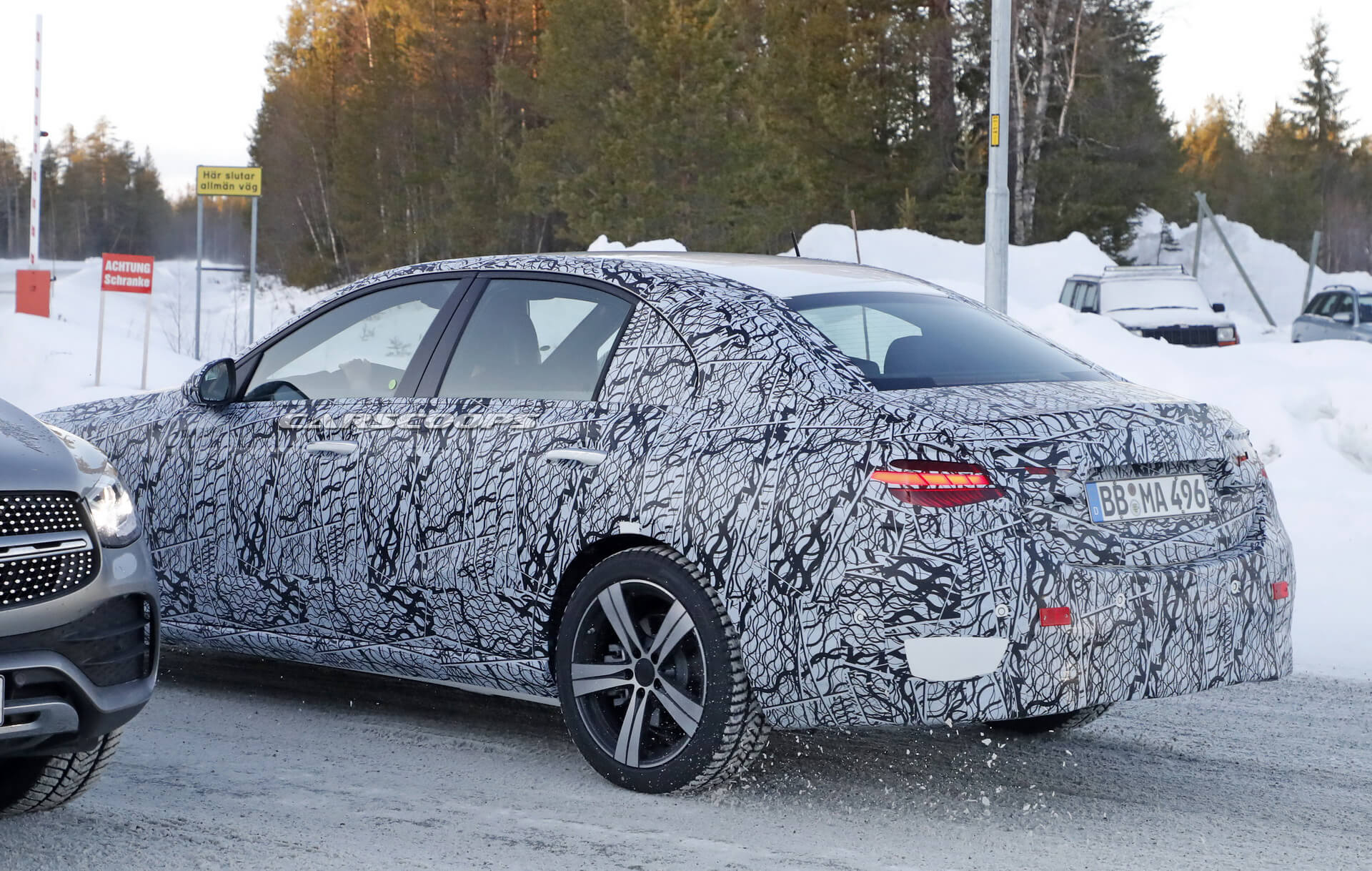 تسريب مرسيدس C-Class 2022 الجيل التالي تسريب مرسيدس C-Class 2022 الجيل التالي 5