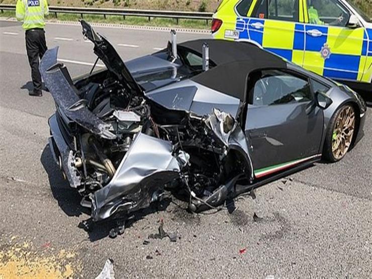 تحطم لامبورجيني هوراكان بعد شرائها بـ 20 دقيقة!