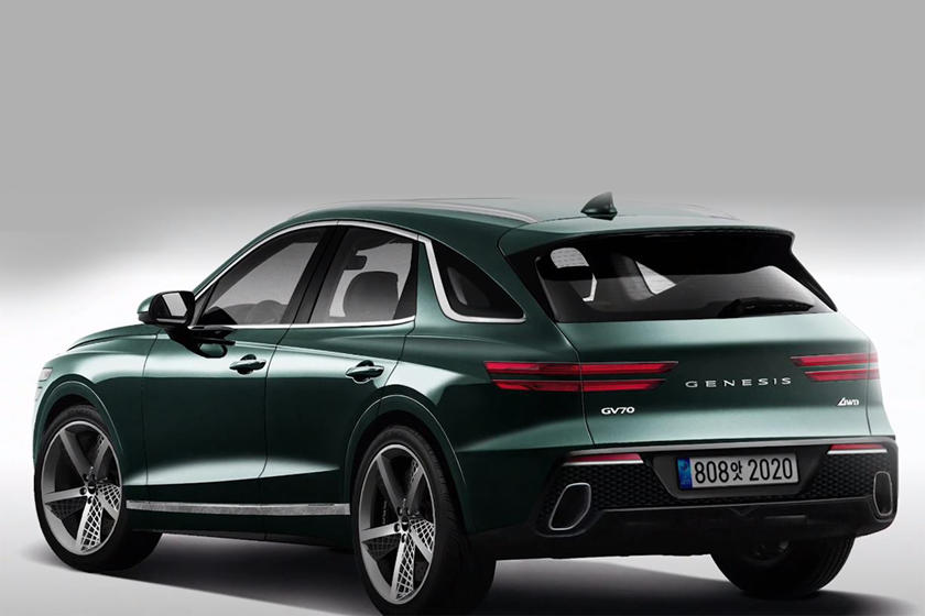 جينيسيس GV70 تظهر في تصميم تخيلي