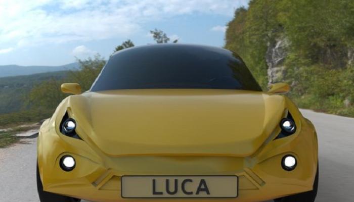 الكشف عن لوكا.. أول سيارة كهربائية تصنع من النفايات 2