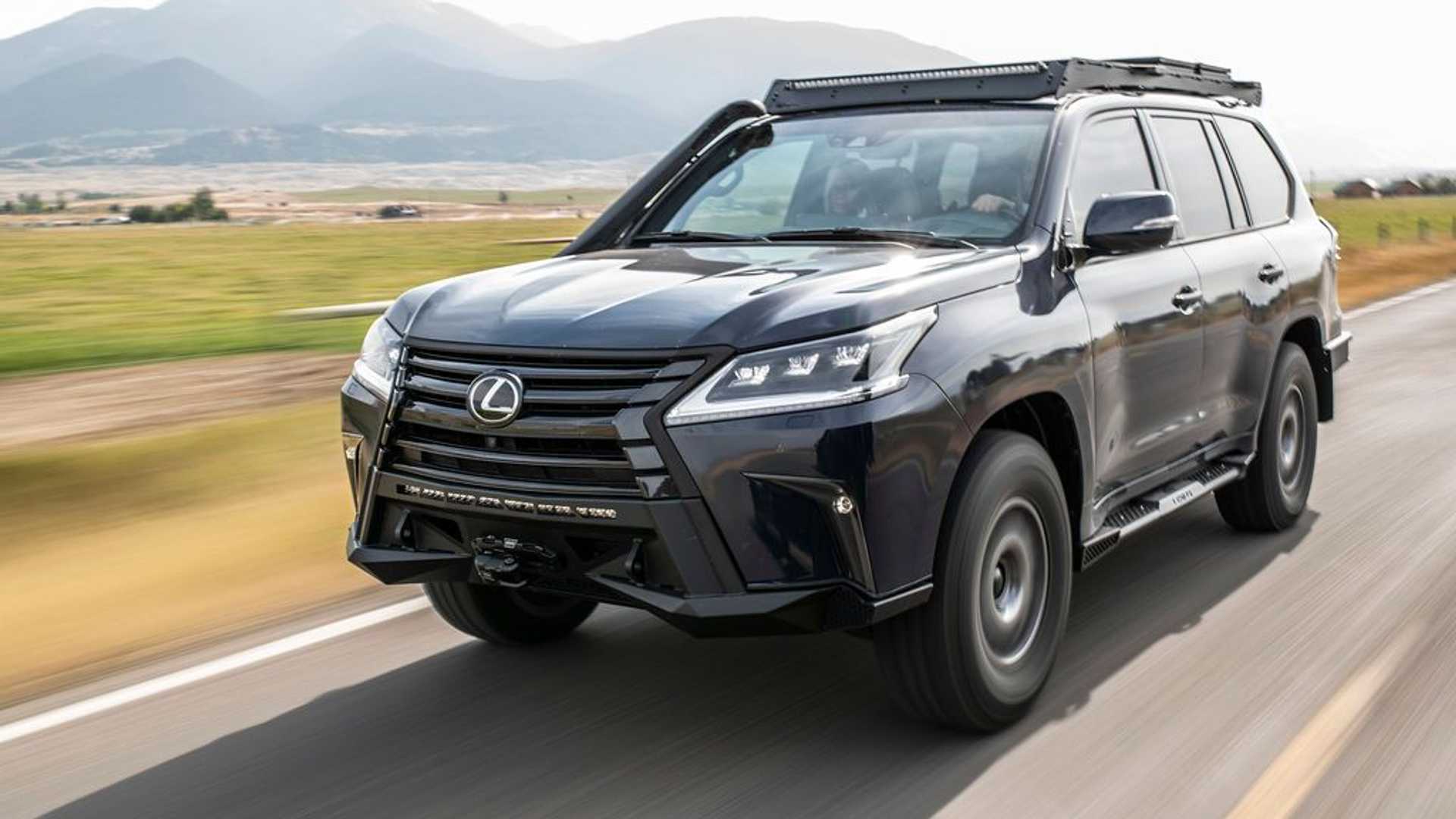 لكزس LX بنسخة اختبارية صنعت للمغامرات