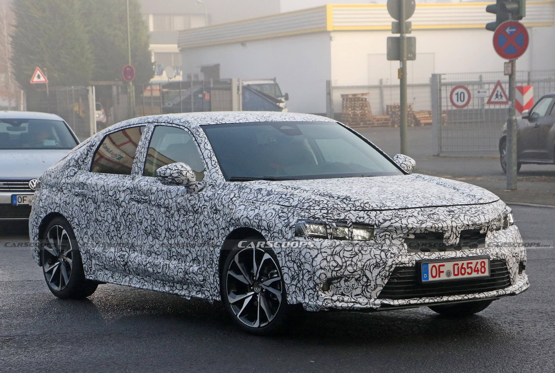 هوندا سيفيك 2022 الجيل الجديد يظهر أثناء اختباره في شوارع أوروبا هوندا سيفيك 2022 الجيل الجديد يظهر أثناء اختباره في شوارع أوروبا 15