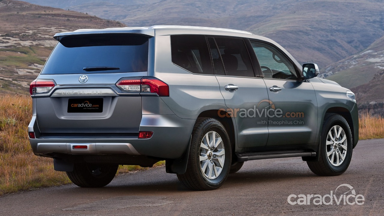 تويوتا لاندكروزر 2022 الجيل الجديد يظهر بالشكل التخيلي 2