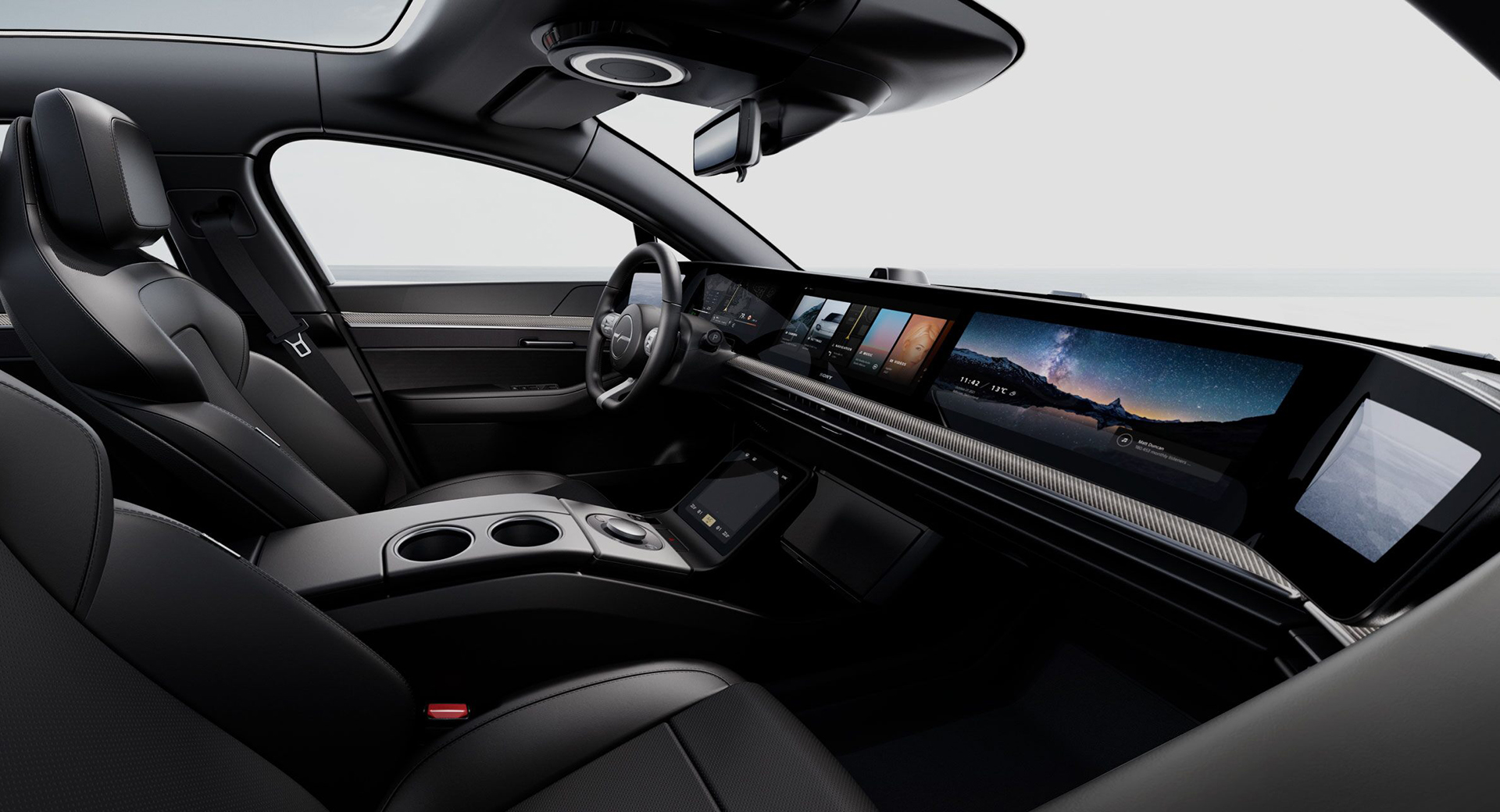 سوني تبدأ باختبار سيارتها فيجن S في الطرق العامة 9