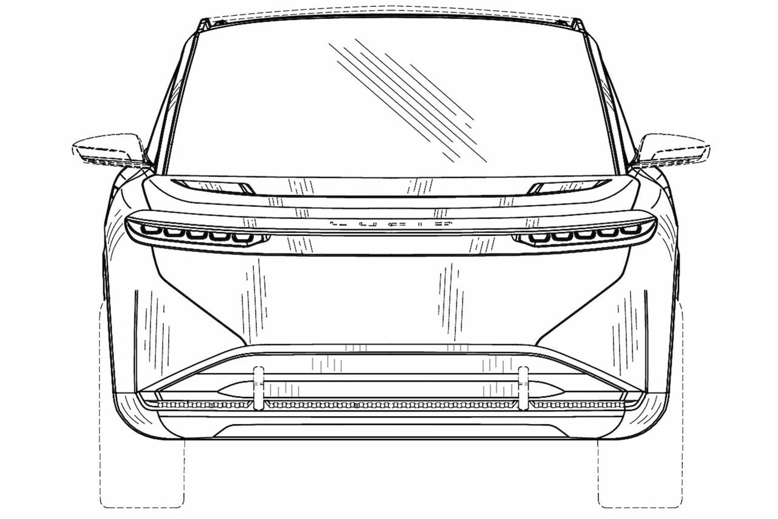 تسريب لوسيد جرافيتي SUV الكهربائية بقوة قصوى 1080 حصان 3