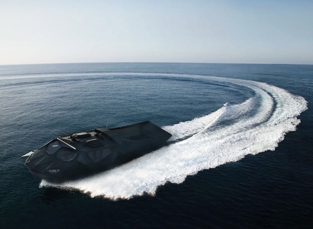 الكشف عن مركبة "العاصفة" المدرعة البرمائية في أبوظبي بقوة 2500 حصان 1