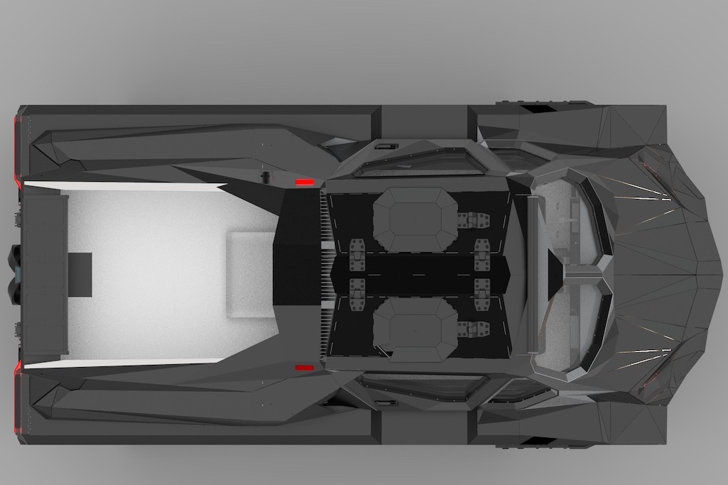 الكشف عن مركبة "العاصفة" المدرعة البرمائية في أبوظبي بقوة 2500 حصان 4