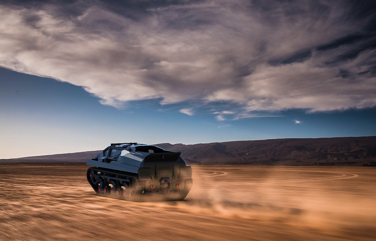 الكشف عن مركبة "العاصفة" المدرعة البرمائية في أبوظبي بقوة 2500 حصان 7