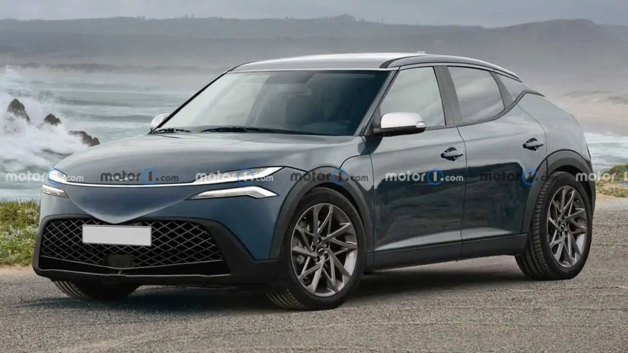 أول جينيسيس SUV كهربائية تظهر في تصميم تخيلي  9