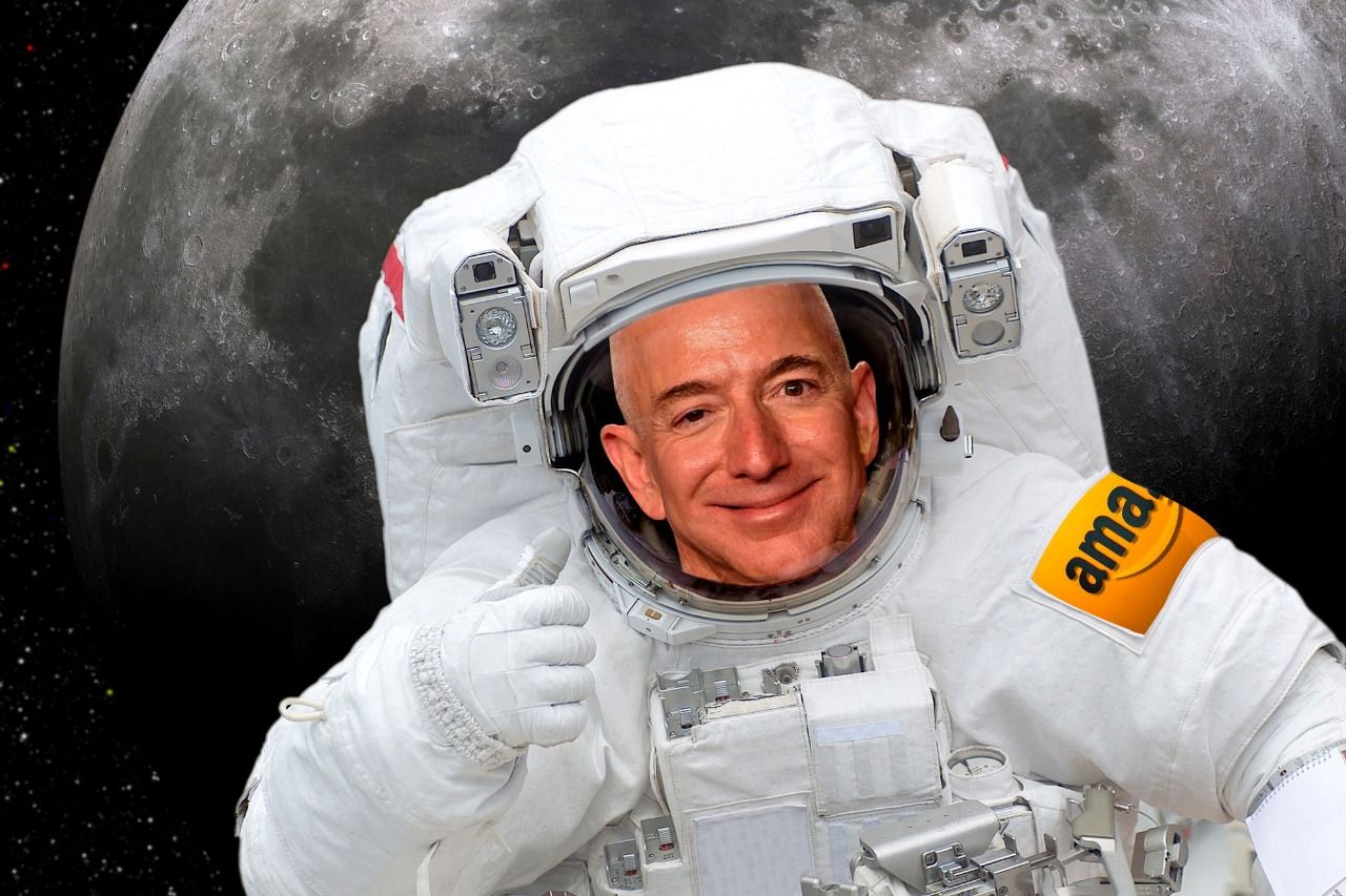 جيف بيزوس يعلن السفر إلى الفضاء الخارجي
