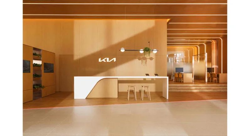 كيا تكشف عن تصميم معارضها بعد إطلاق هويتها الجديدة كيا تكشف عن تصميم معارضها بعد إطلاق هويتها الجديدة 3