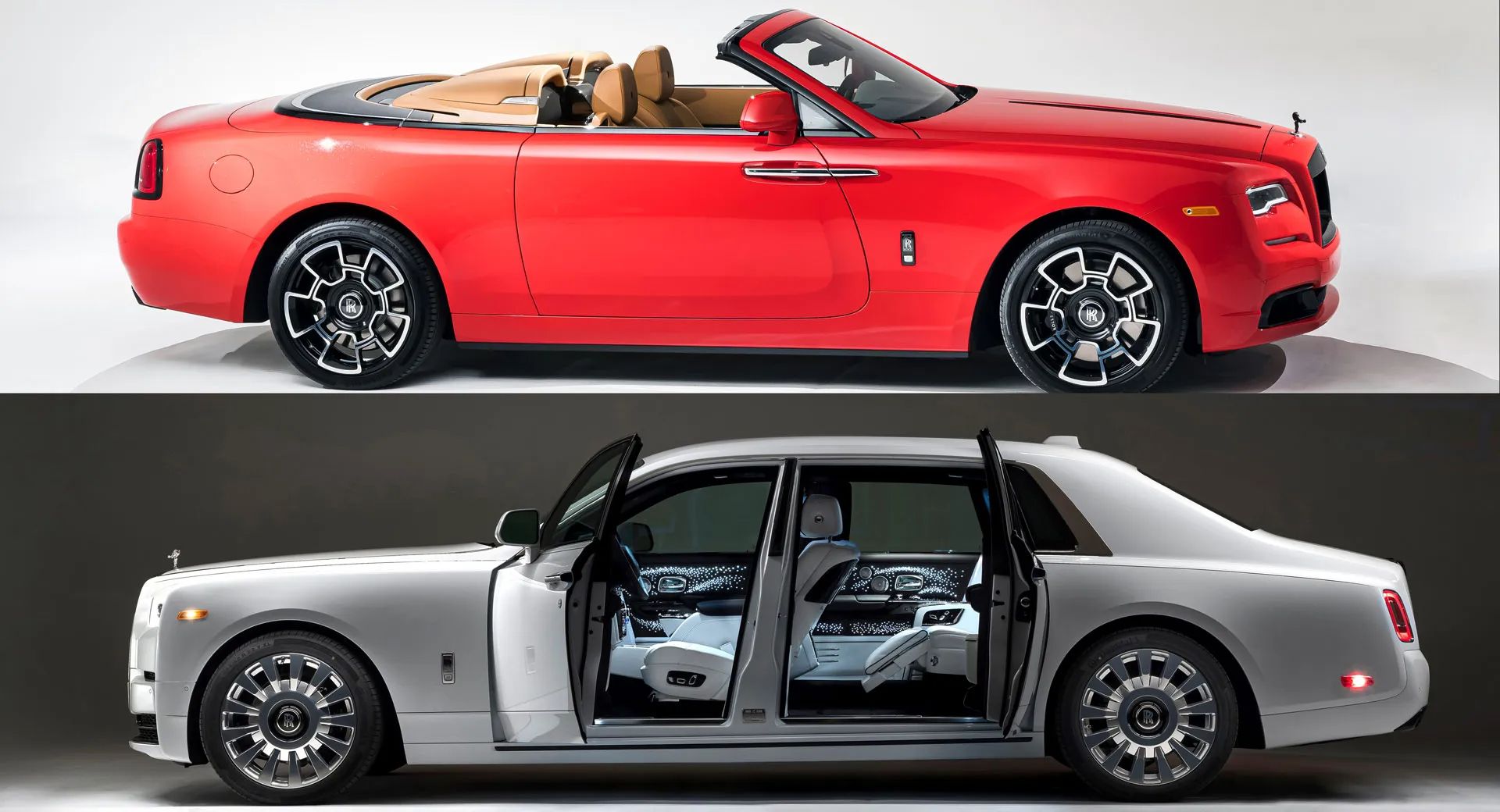 رولزرويس تصنع إصدارات دون وفانتوم خاصة لعميل يحتفل بعيد زواجه