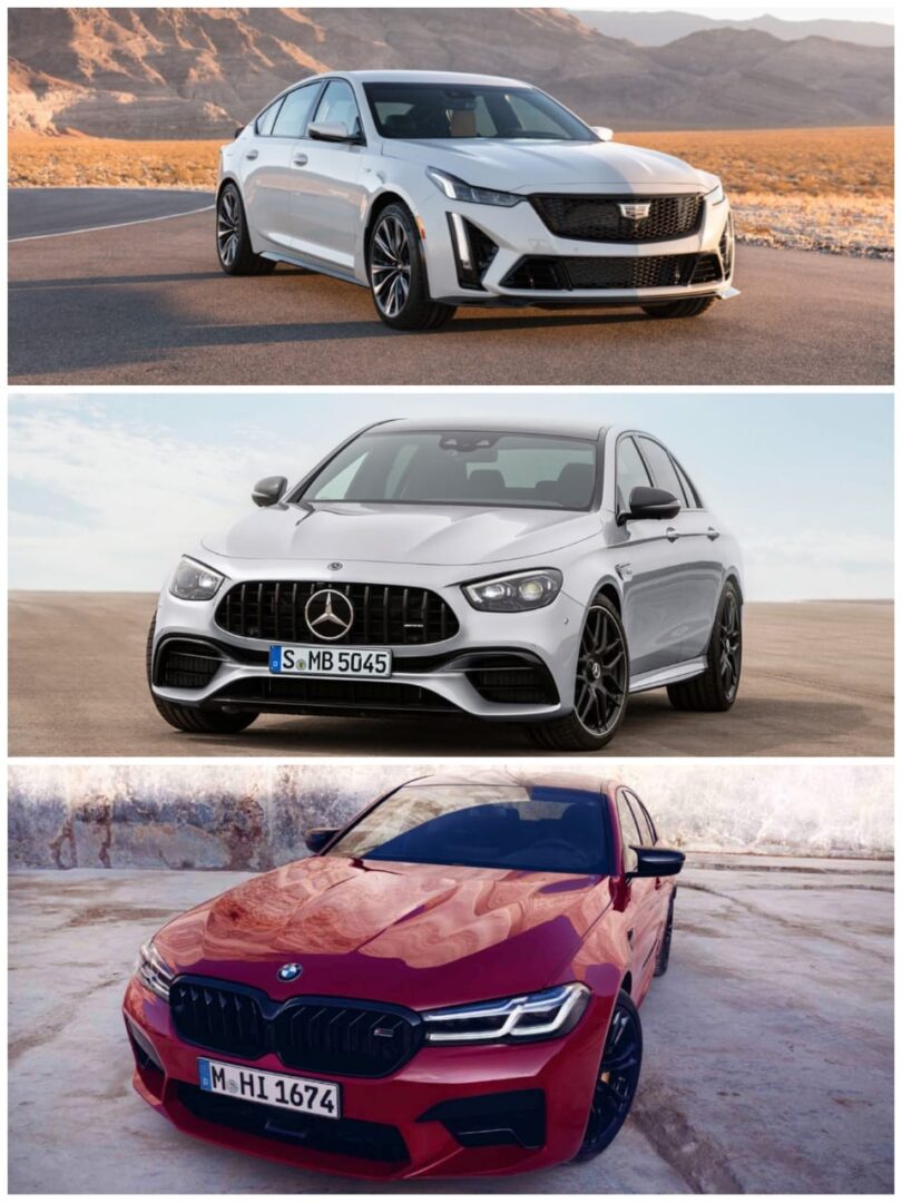 مقارنة القوة والسرعة بين مرسيدس بنز E63S AMG وبي ام دبليو M5 كومبتيشن وكاديلاك CT5-V بلاك وينج مقارنة القوة والسرعة بين مرسيدس بنز E63S AMG وبي ام دبليو M5 كومبتيشن وكاديلاك CT5-V بلاك وينج 4