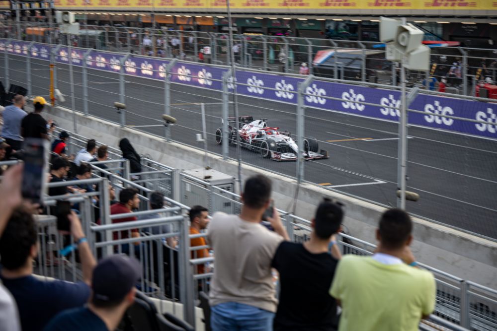 انتهاء اليوم الأول من سباق جائزة السعودية الكبرى STC للفورمولا1 57