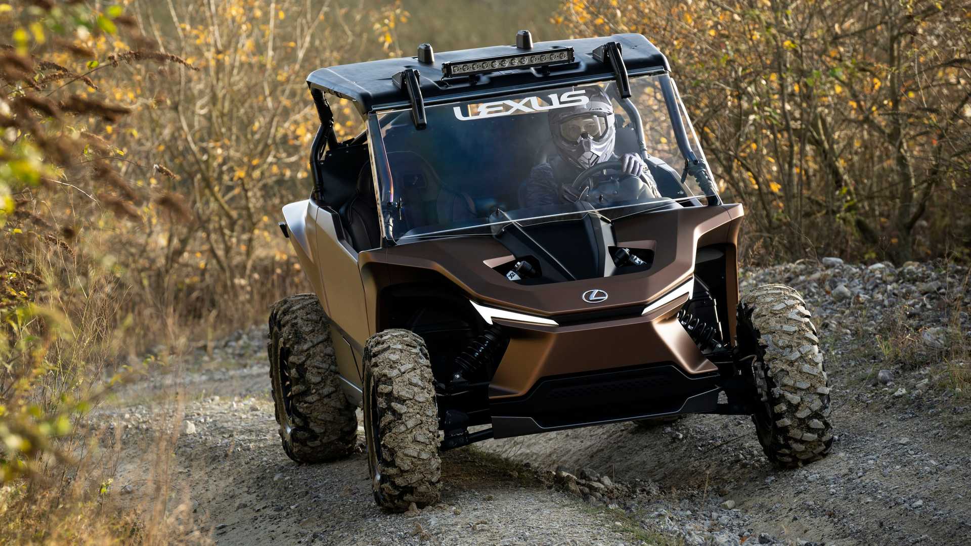 لكزس تكشف عن مركبة تضاريس وعرة بمحرك هيدروجيني ثوري