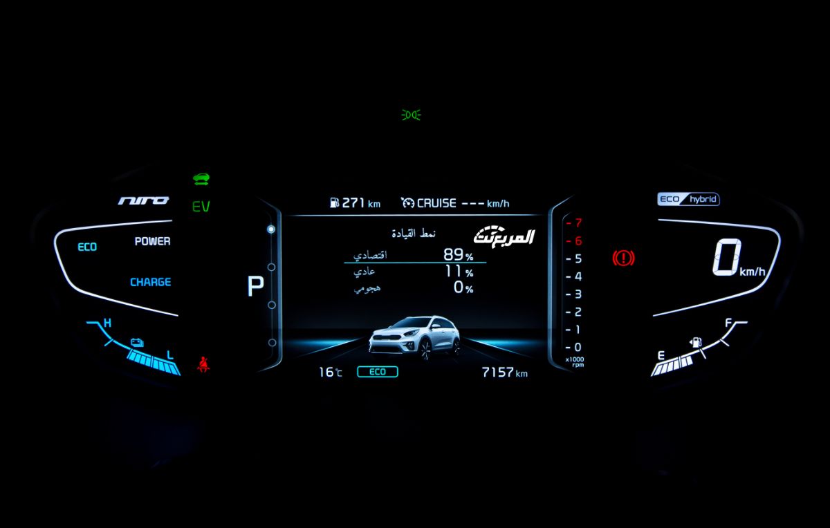 كيا-نيرو-7-العدادات-الرقمية