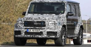 مرسيدس تختبر نسخة AMG عالية الأداء لجي كلاس 2023 فيس ليفت مرسيدس تختبر نسخة AMG عالية الأداء لجي كلاس 2023 فيس ليفت 3