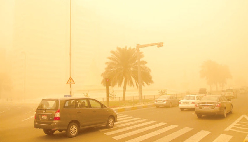 نصائح هامة لقيادة آمنة أثناء العواصف الرملية والأتربة