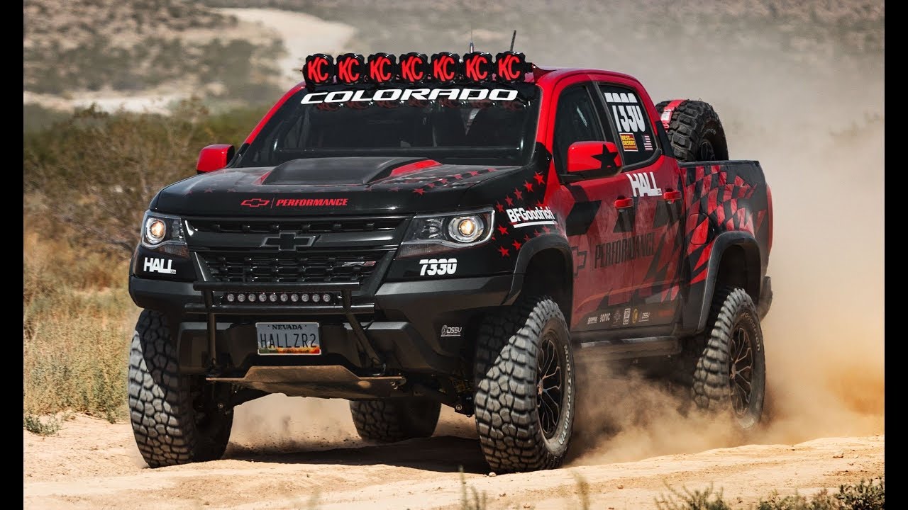 شيفروليه كولورادو ZR2 الجديدة تحصل على نسخة مخصصة لسباقات الطرق الوعرة
