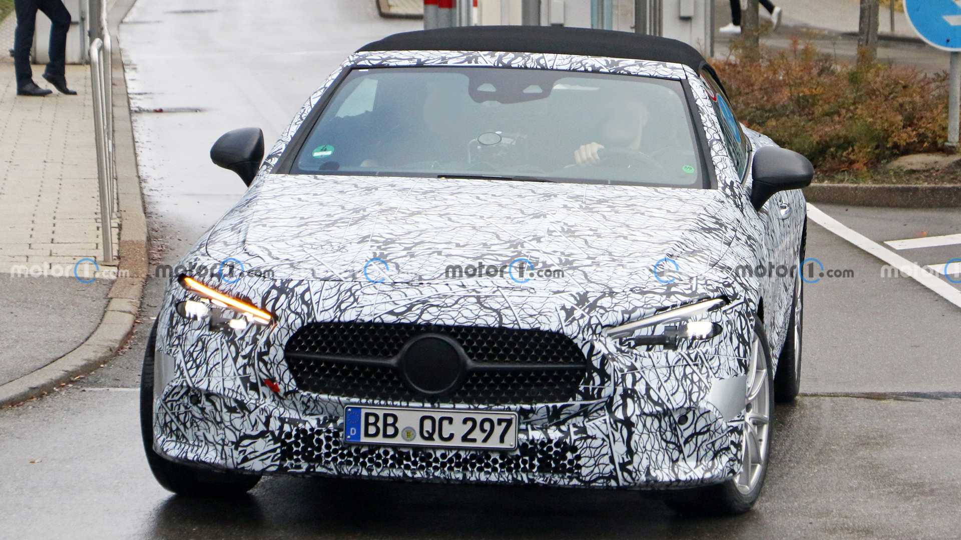 مرسيدس CLE كلاس الجديدة كلياً تظهر أثناء تجوالها في الطرق العامة 3