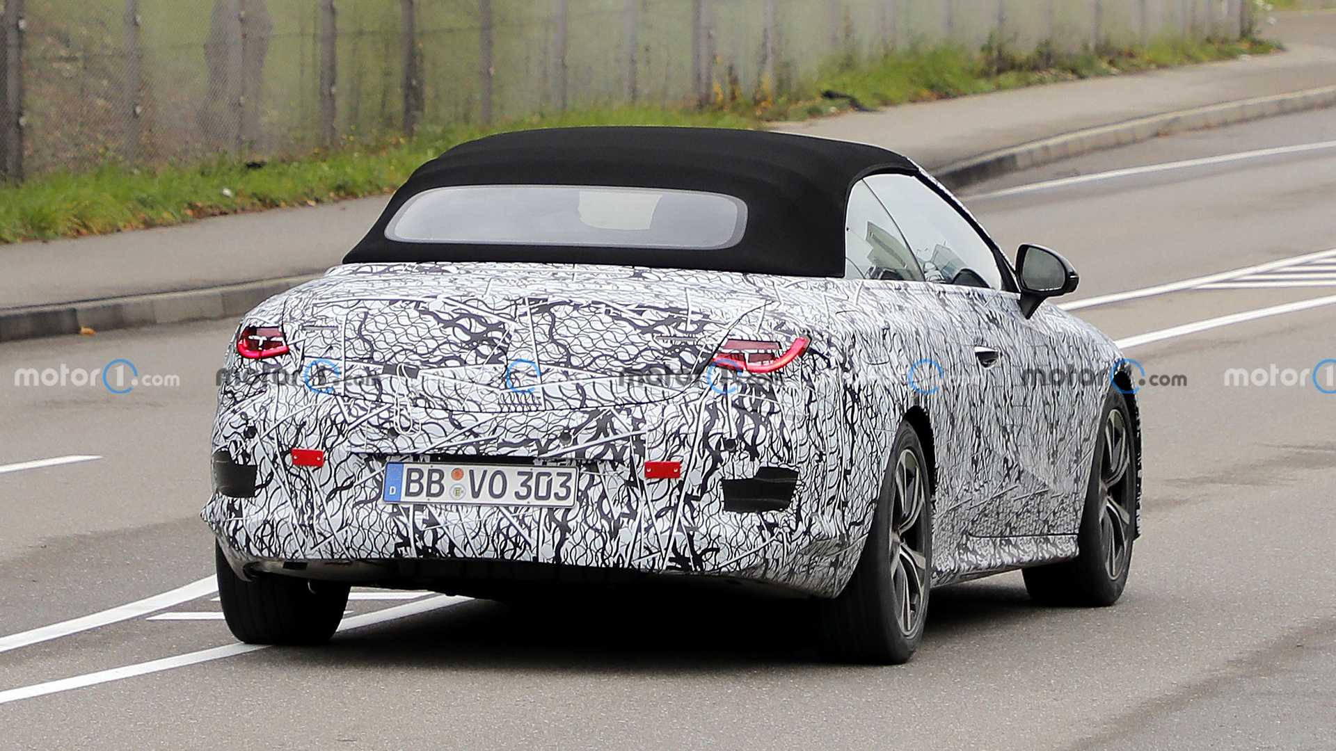 مرسيدس CLE كلاس الجديدة كلياً تظهر أثناء تجوالها في الطرق العامة 1