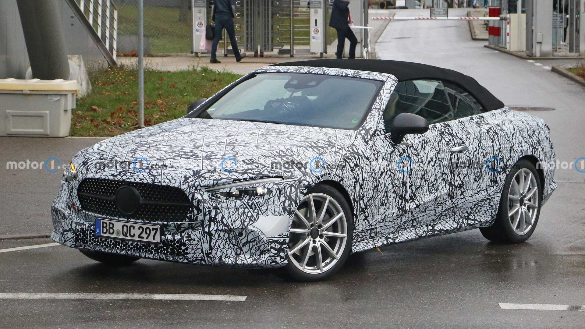 مرسيدس CLE كلاس الجديدة كلياً تظهر أثناء تجوالها في الطرق العامة 4