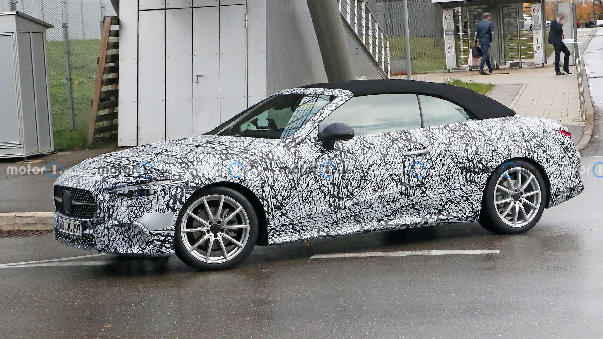 مرسيدس CLE كلاس الجديدة كلياً تظهر أثناء تجوالها في الطرق العامة 6