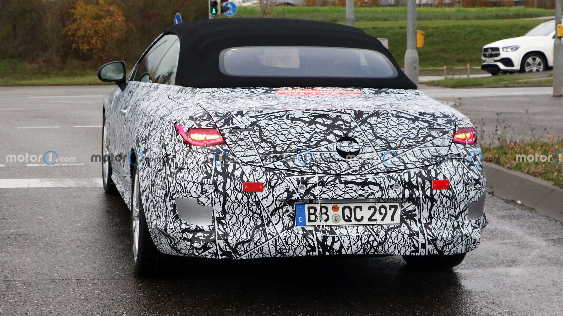 مرسيدس CLE كلاس الجديدة كلياً تظهر أثناء تجوالها في الطرق العامة 7