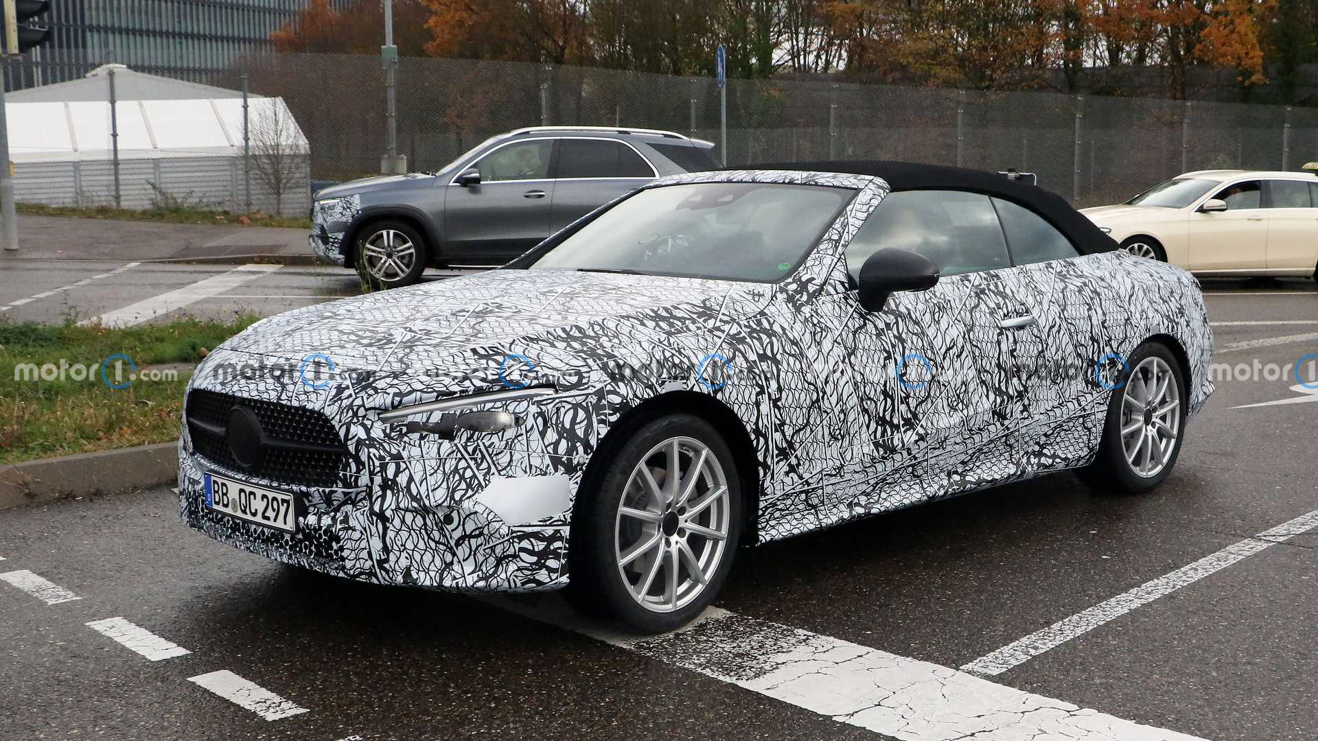 مرسيدس CLE كلاس الجديدة كلياً تظهر أثناء تجوالها في الطرق العامة 9