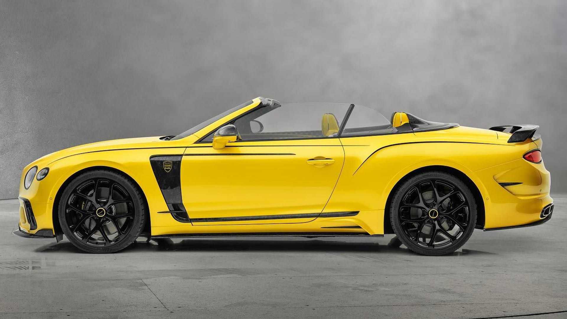 بنتلي كونتيننتال GT تحصل على إصدار معدل ملفت للنظر من مانسوري 1