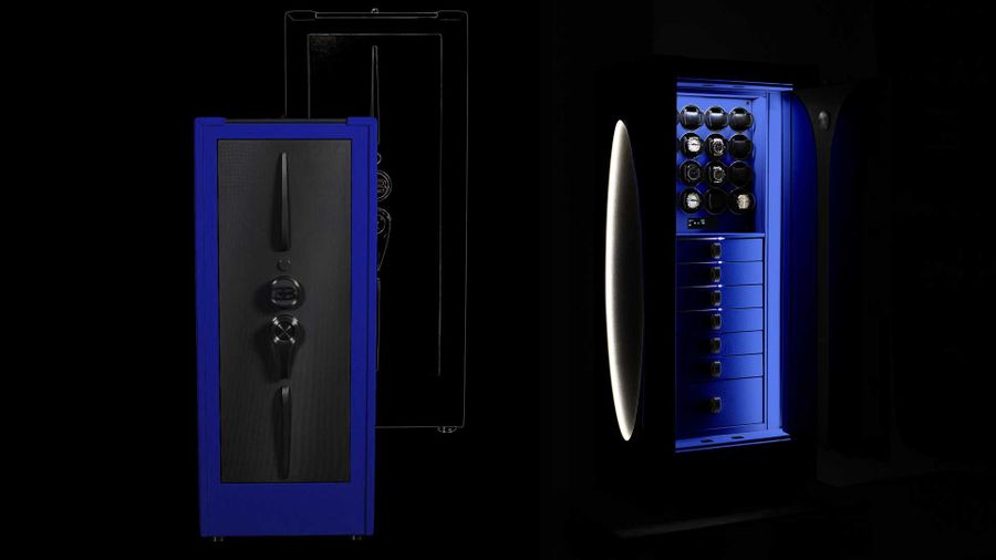 بوجاتي تكشف عن خزينة فولاذية فاخرة بتصميم مستوحى من سياراتها الكلاسيكية 4