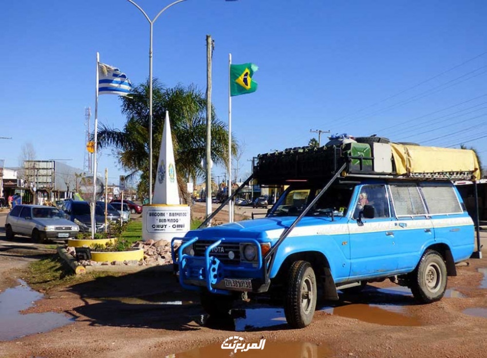 "إيميل وليليانا زوجان قررا الذهاب في رحلة استكشافية مدتها عامين فلم يعودا حتى الآن".. قصة تويوتا لاندكروزر موديل 1982 وتحقيقها رقم "جينيس" لأطول رحلة حول العالم  6