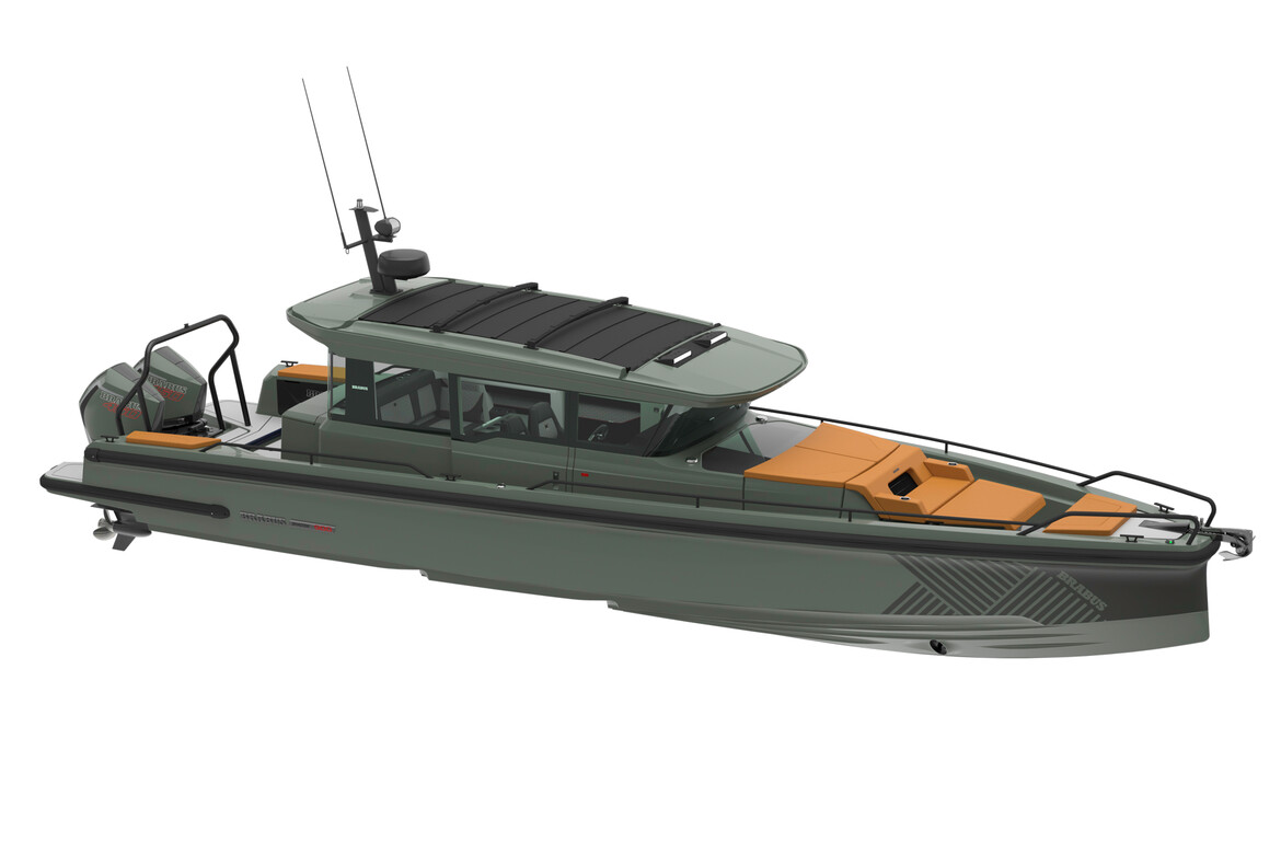 برابوس الألمانية تكشف عن قارب رياضي فاخر جديد بمحرك V8 وقوة 900 حصان برابوس شادو 900