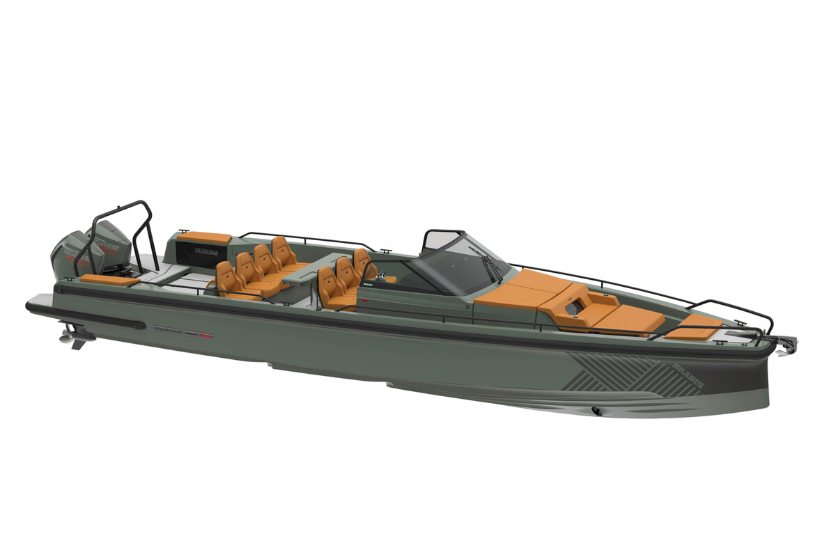 برابوس الألمانية تكشف عن قارب رياضي فاخر جديد بمحرك V8 وقوة 900 حصان برابوس شادو 900