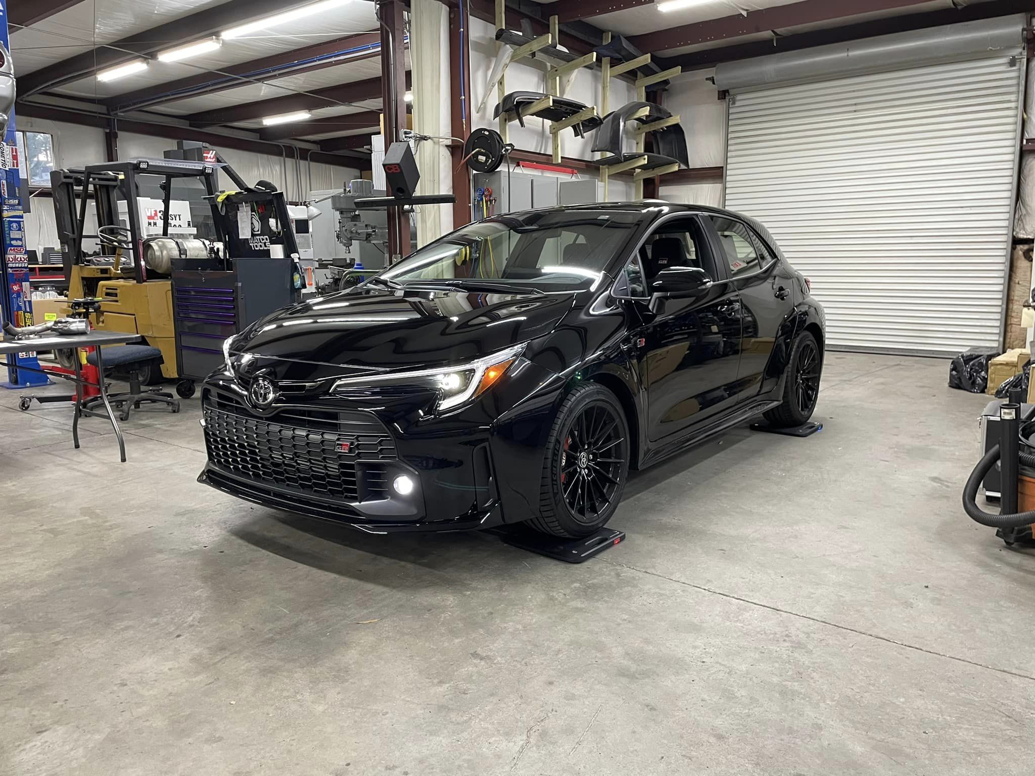 تويوتا GR كورولا تولد قوة حصانية أكثر من الأرقام الرسمية للشركة تويوتا كورولا GR داينو