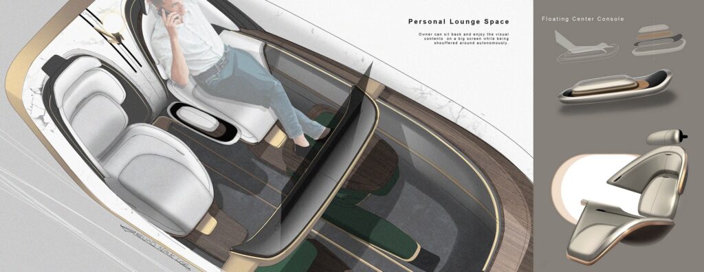 تصميم تخيلي لسيدان فاخرة من جينيسيس لمنافسة بنتلي ومايباخ جينيسيس x سيدان الاختبارية