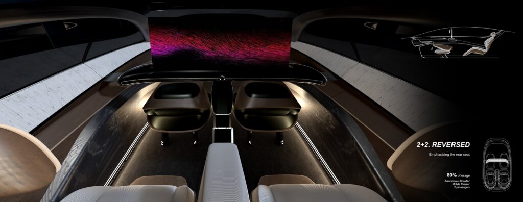 تصميم تخيلي لسيدان فاخرة من جينيسيس لمنافسة بنتلي ومايباخ جينيسيس x سيدان الاختبارية