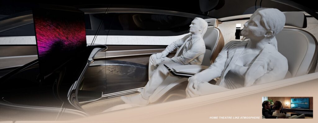 تصميم تخيلي لسيدان فاخرة من جينيسيس لمنافسة بنتلي ومايباخ جينيسيس x سيدان الاختبارية