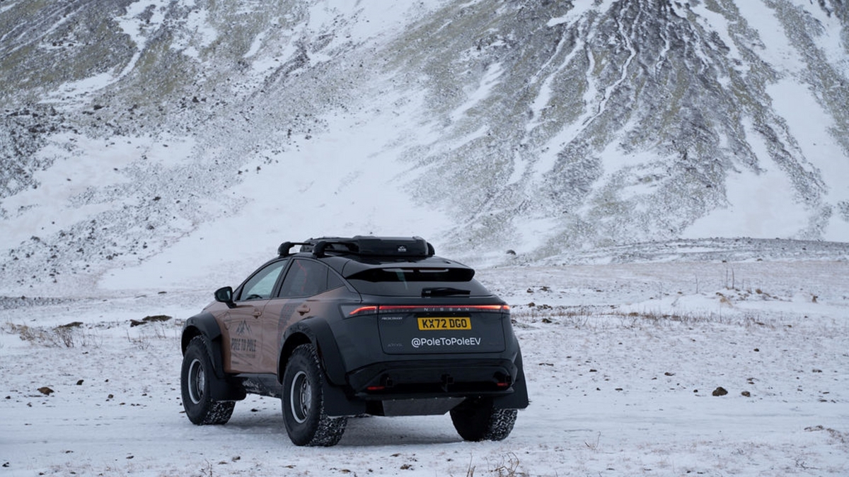 نيسان آريا الكهربائية تستعد لمغامرة من القطب الشمالي للقطب الجنوبي بمسافة 27 ألف كم نيسان آريا