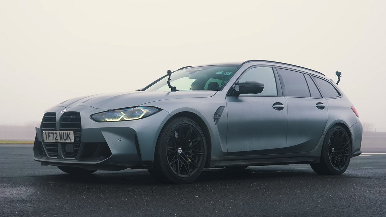 بي ام دبليو M3 تورينج تواجه اودي RS6 في سباقات التسارع بي ام دبليو M3 تورينج تواجه اودي RS6