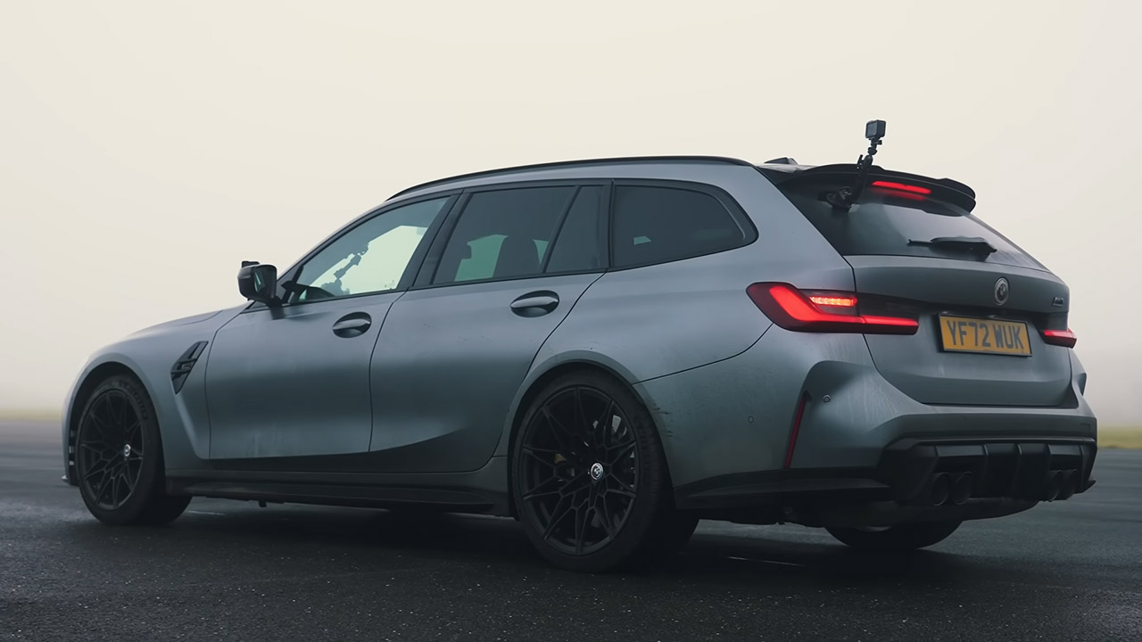 بي ام دبليو M3 تورينج تواجه اودي RS6 في سباقات التسارع بي ام دبليو M3 تورينج تواجه اودي RS6