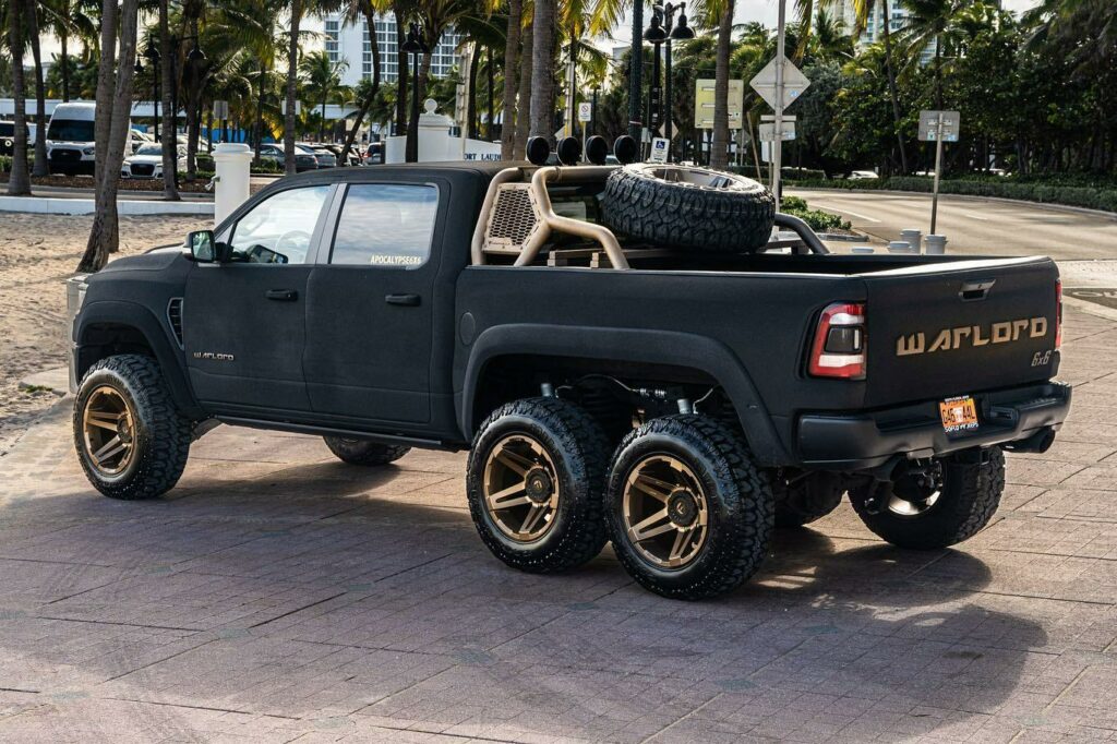 رام 1500 TRX 6X6 تخطف الأنظار بحزمة من التعديلات الجامحة رام 1500 TRX 6X6