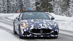 مازيراتي جران كابريو 2024 الجيل الجديد كلياً يخضع لاختبارات الطقس البارد مازيراتي جران كابريو 2024 الجيل الجديد كلياً يخضع لاختبارات الطقس البارد 3